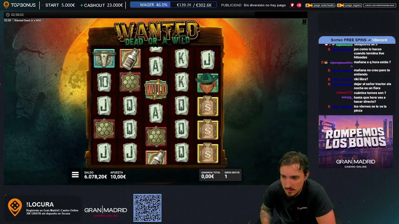 🚀 60€ GRATIS !locura 🚀 TORNEO DE VIEWERS 200€ EN PREMIOS EN GRAN MADRID CASINO ONLINE!🚀|!discord |!topbonus www.topbonus.io #ad +18