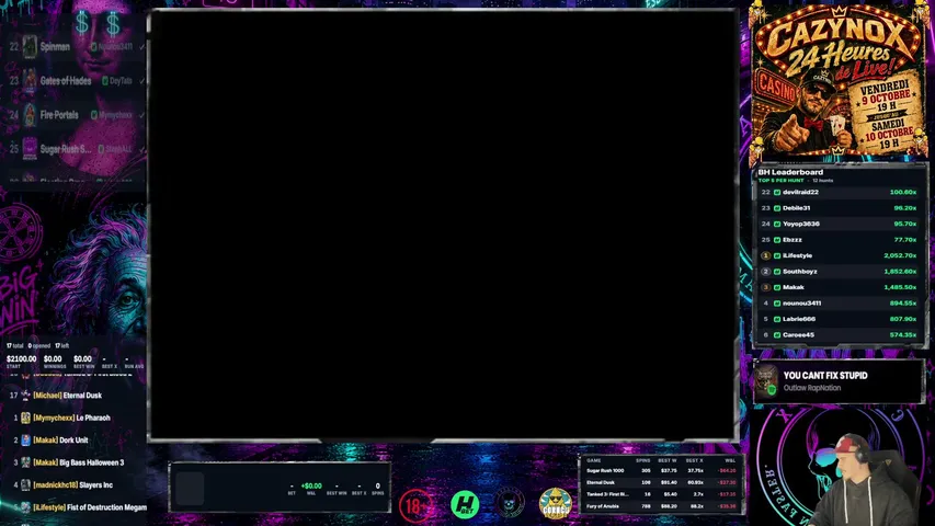 cazynox playing Slots & Casino - Live Casino Stream