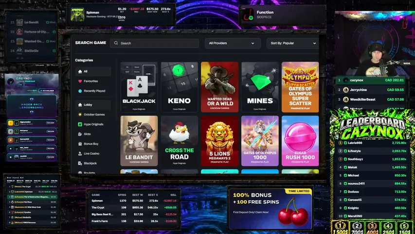 cazynox playing Slots & Casino - Live Casino Stream