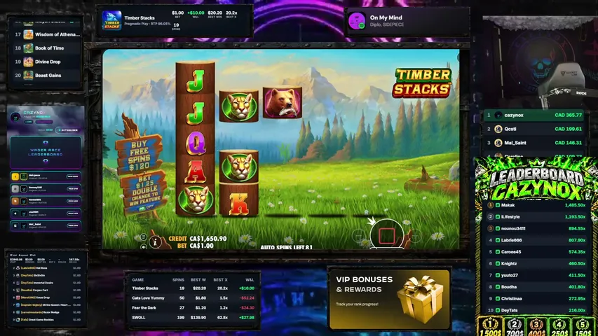 cazynox playing Slots & Casino - Live Casino Stream