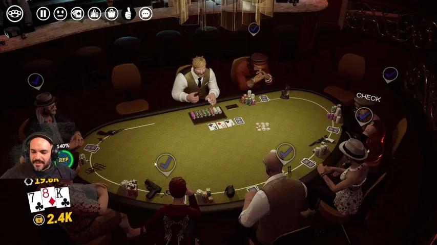 fudgetsunami playing Prominence Poker - Live Casino Stream