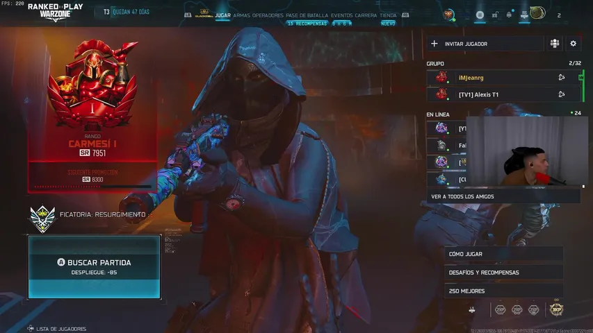 Complete el evento y desbloqueamos todos los camos 👍