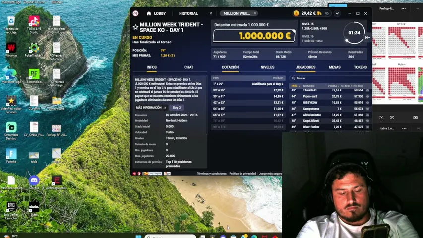 jonaypoker playing Poker - Live Casino Stream