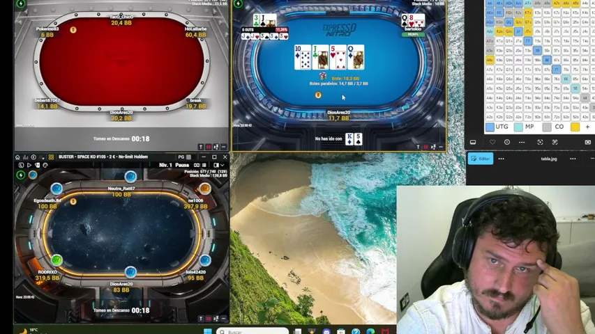 jonaypoker playing Poker - Live Casino Stream