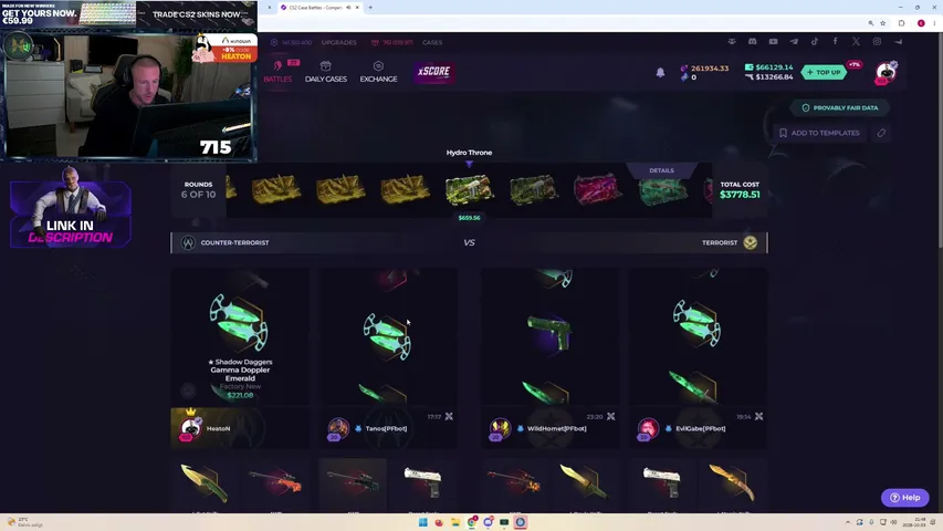 heaton playing Slots & Casino - Live Casino Stream