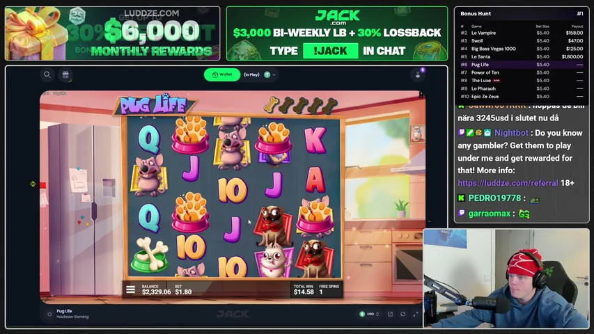 Luddze playing Slots & Casino - Live Casino Stream