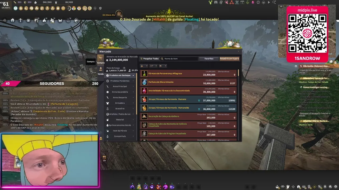 1sandrow live