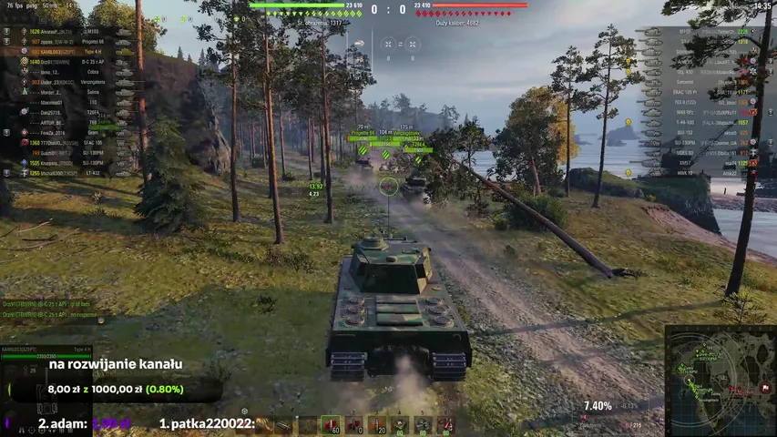 granie w World of Tanks