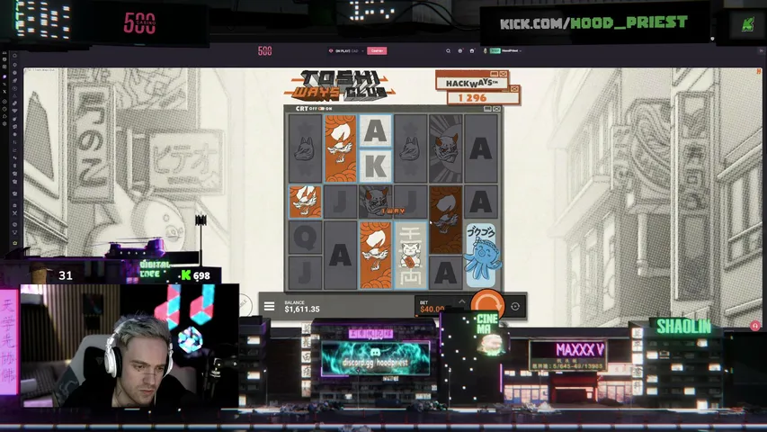 hood_priest playing Slots & Casino - Live Casino Stream
