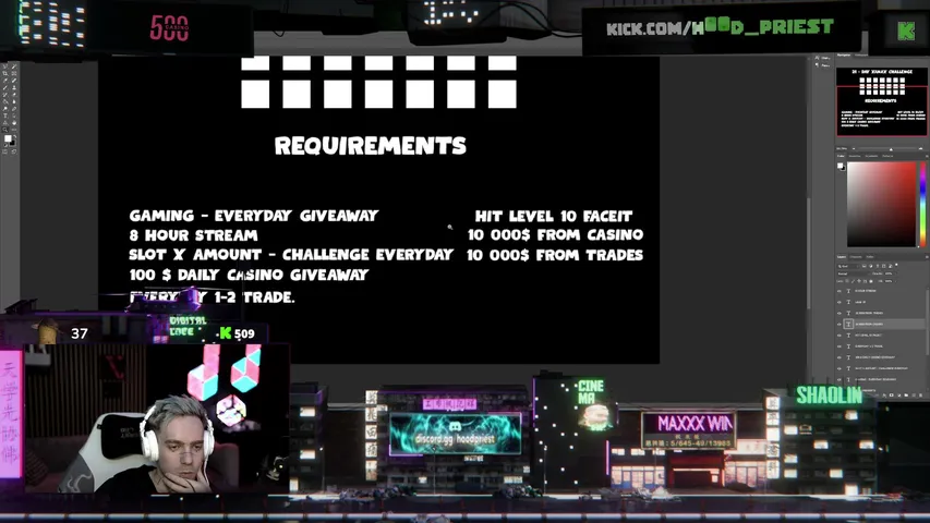 hood_priest playing Slots & Casino - Live Casino Stream