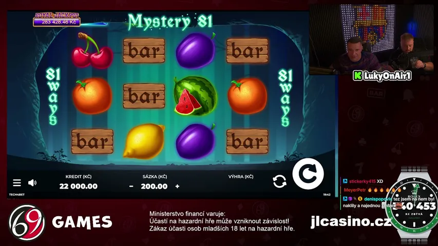 lukyonair1 playing Slots & Casino - Live Casino Stream