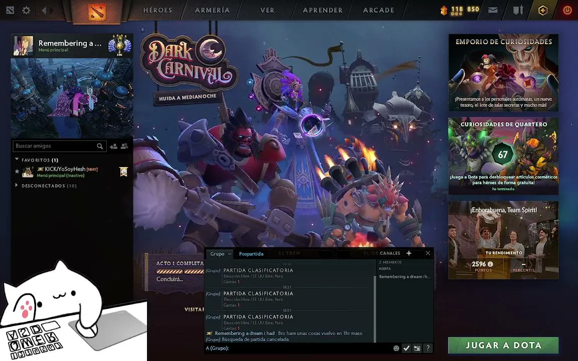 DotaSync live