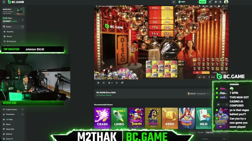 m2thak playing Slots & Casino - Live Casino Stream