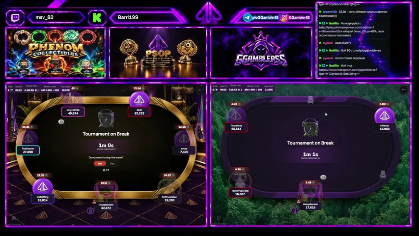 GGamb7erSS playing Poker - Live Casino Stream