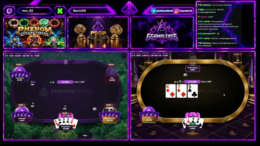 GGamb7erSS playing Poker - Live Casino Stream