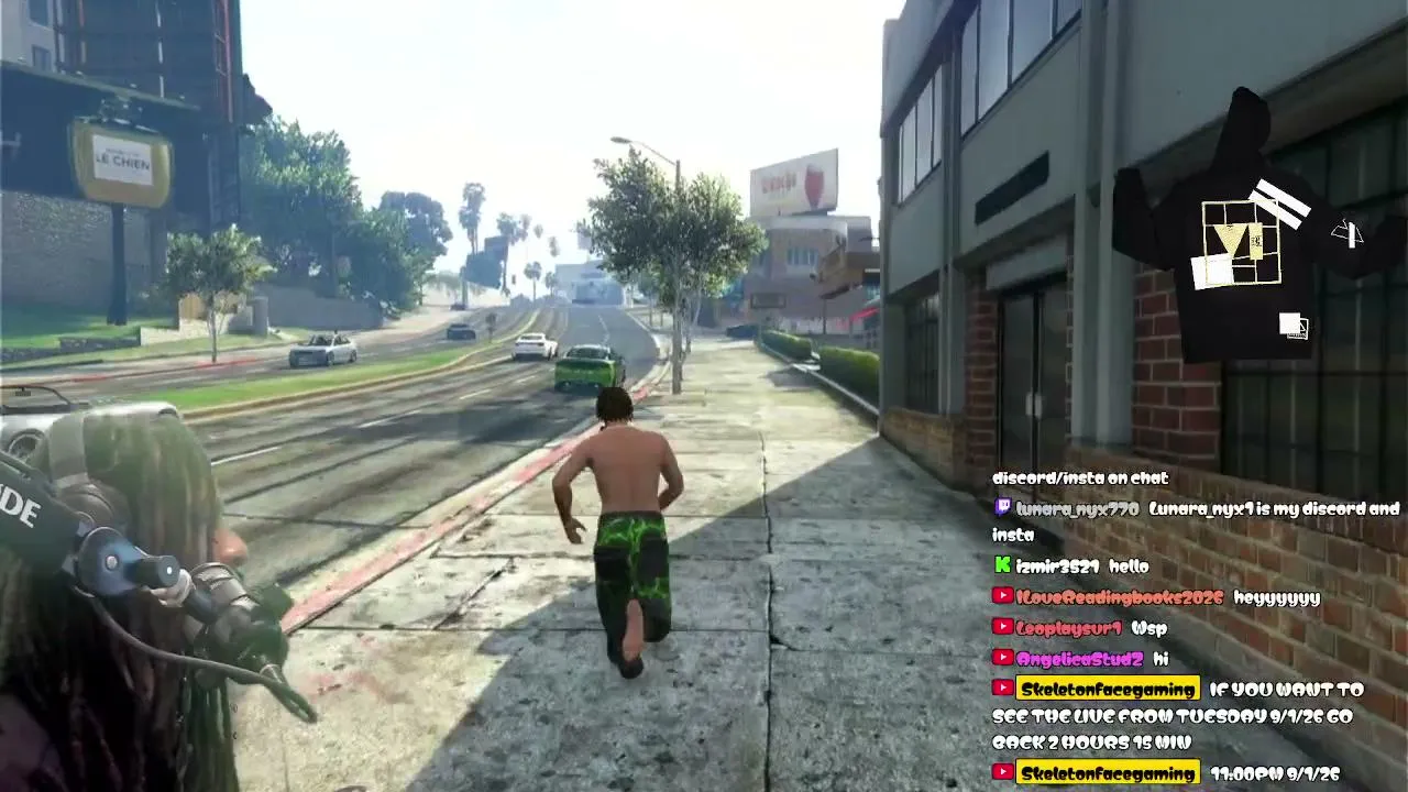 SkeletonFaceGaming live
