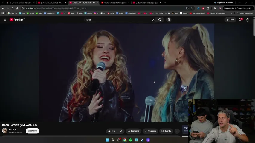 LA REACCION MAS ESPERADA (?