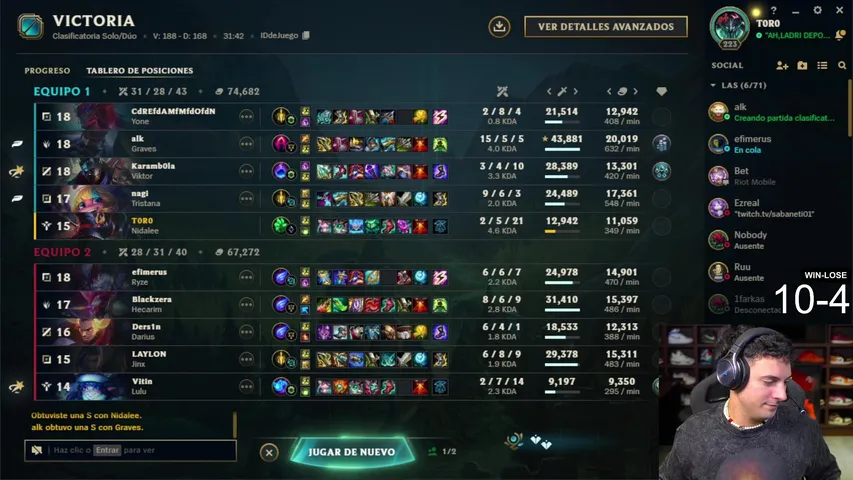 7 DIAS PARA LLEGAR A 1000LP - DIA 6 - !elo