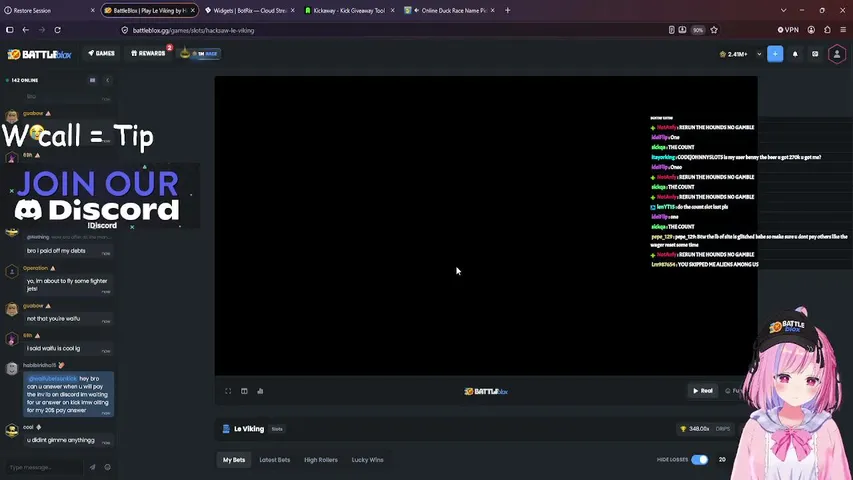 waifubets playing Slots & Casino - Live Casino Stream