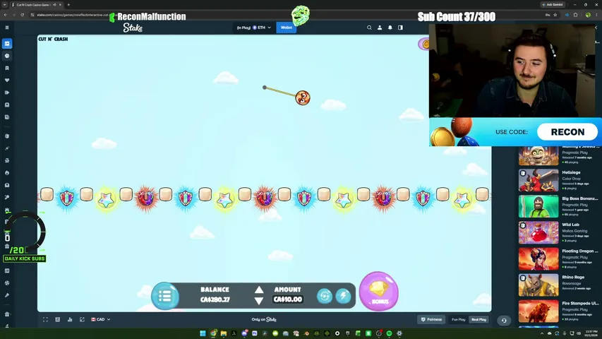 reconmalfunction playing Slots & Casino - Live Casino Stream