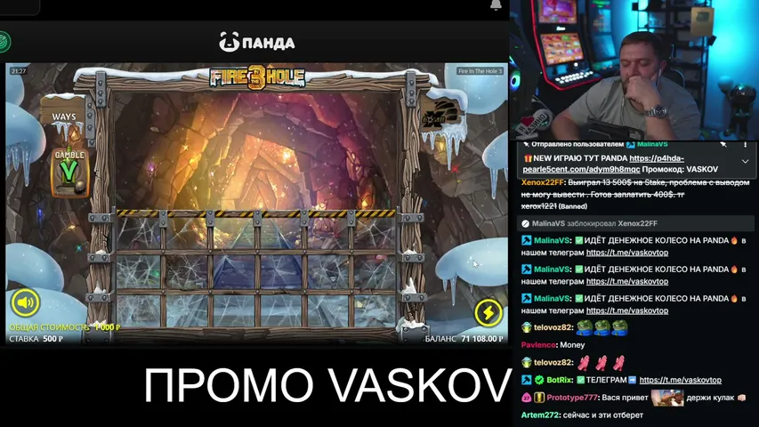 vaskovtop playing Slots & Casino - Live Casino Stream