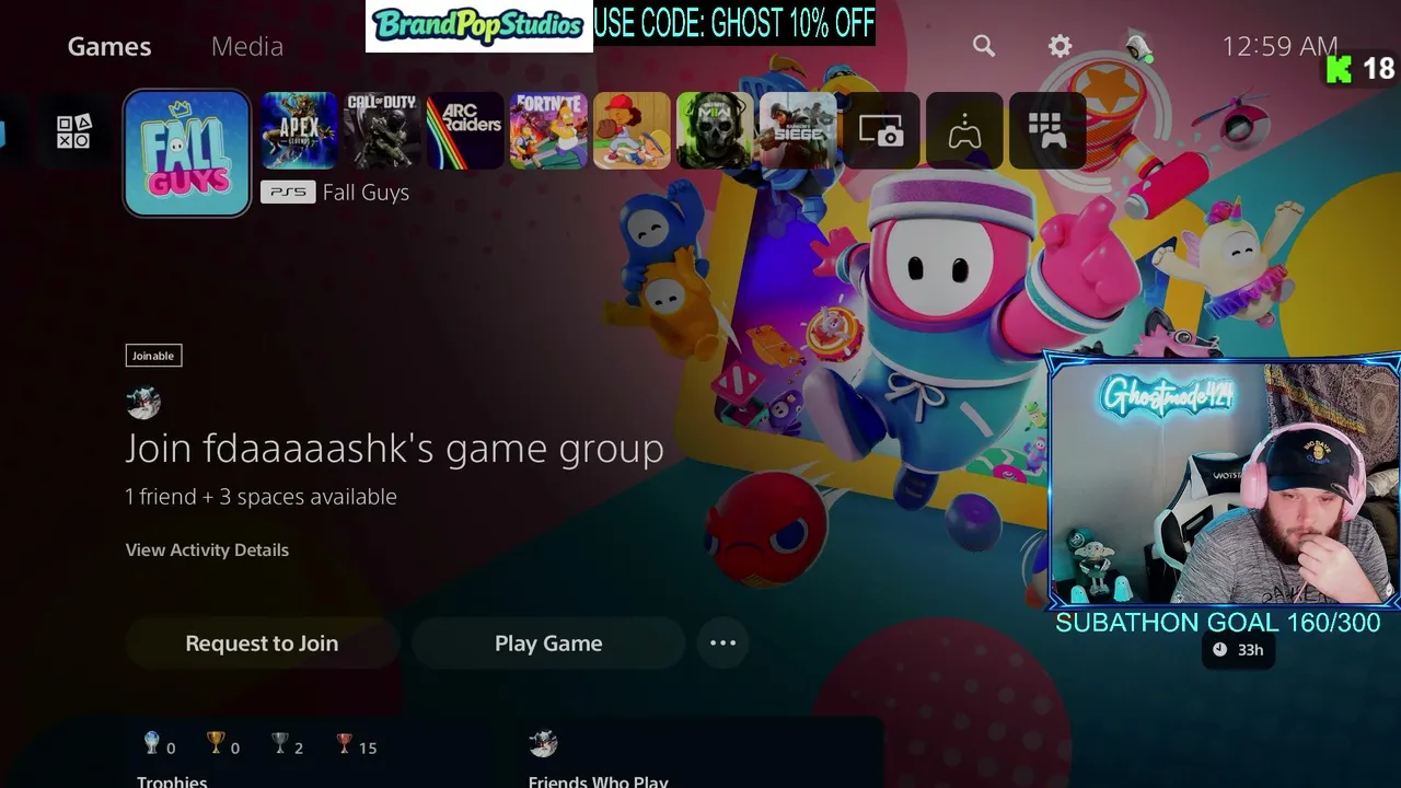 Ghostmode424 live