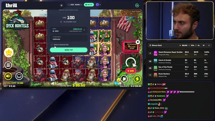 dioninsanity playing Slots & Casino - Live Casino Stream