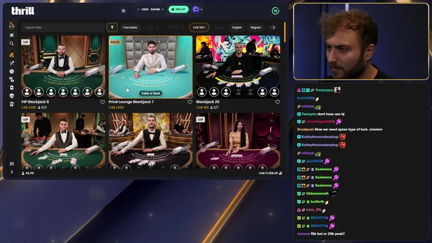 dioninsanity playing Slots & Casino - Live Casino Stream