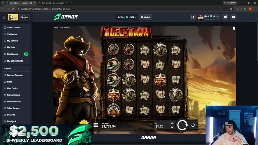 Dapt playing Slots & Casino - Live Casino Stream
