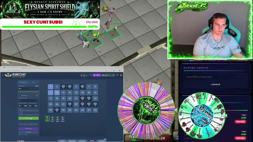Live preview of aussie_g's Kick stream