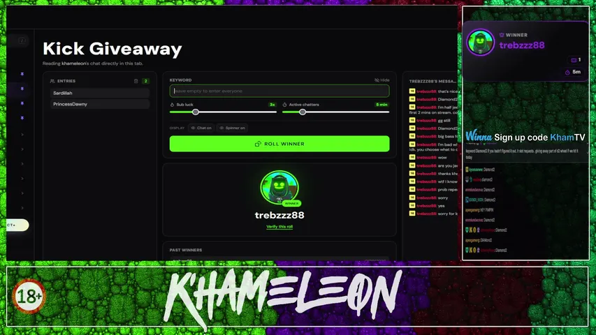 khameleon playing Slots & Casino - Live Casino Stream