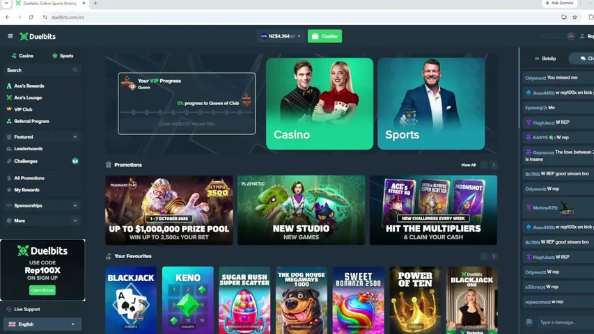 rep100x playing Slots & Casino - Live Casino Stream