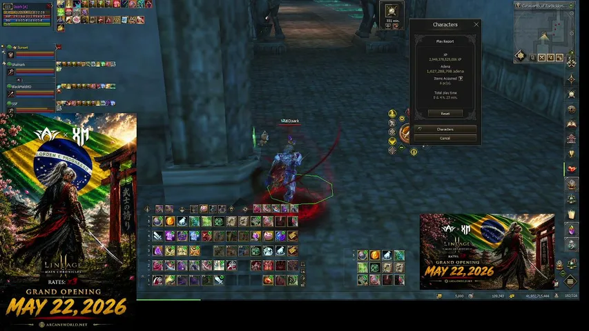 waterxdmain Lineage 2 stream image
