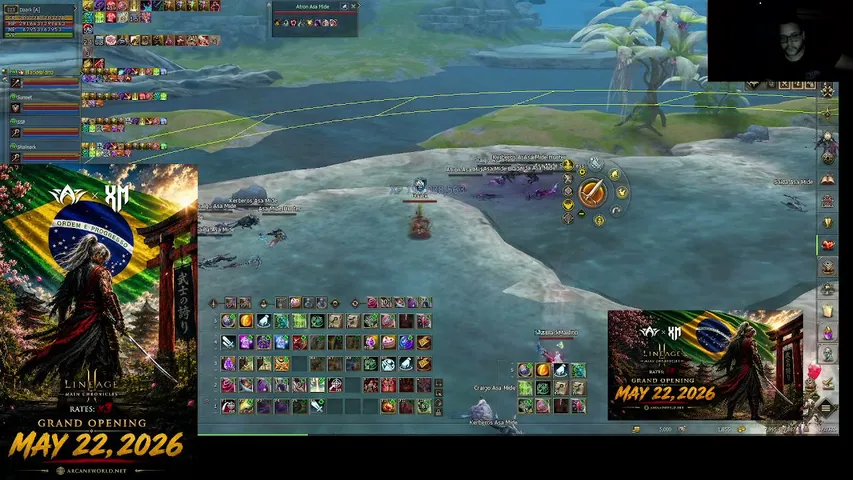 waterxdmain Lineage 2 stream image