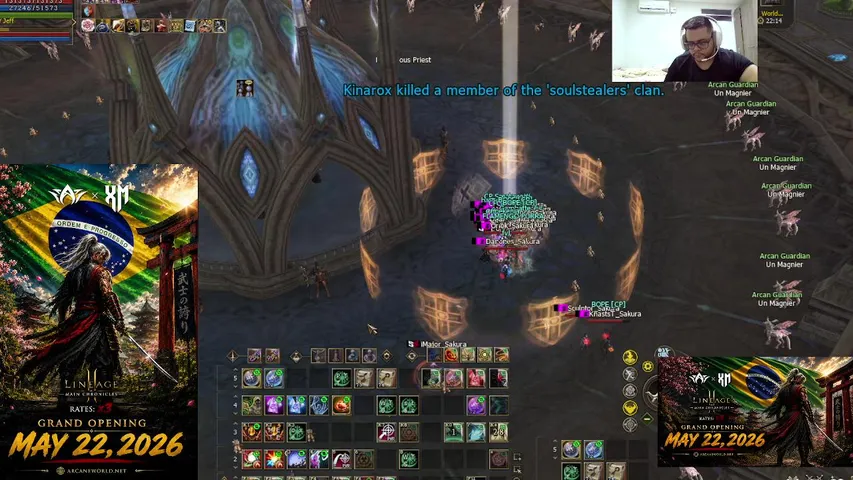 waterxdmain Lineage 2 stream image