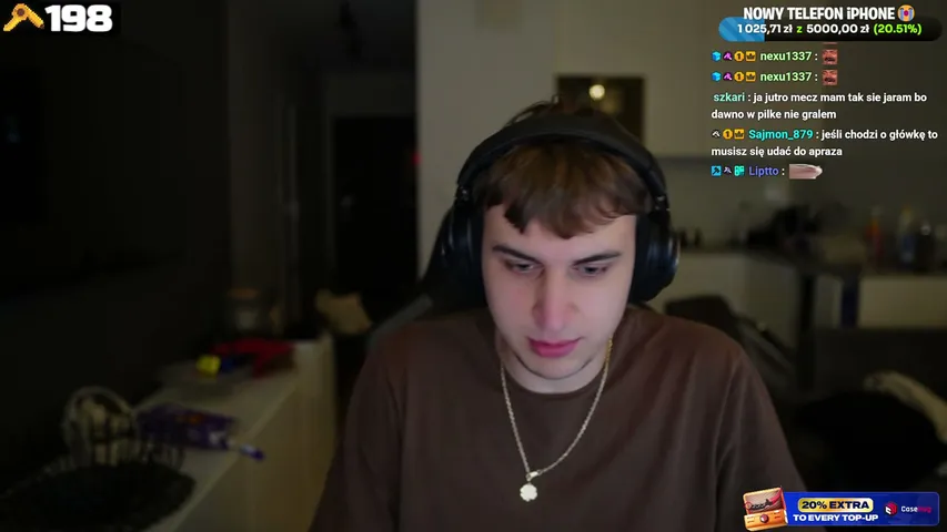 tomsiak playing Chat Roulette - Live Casino Stream