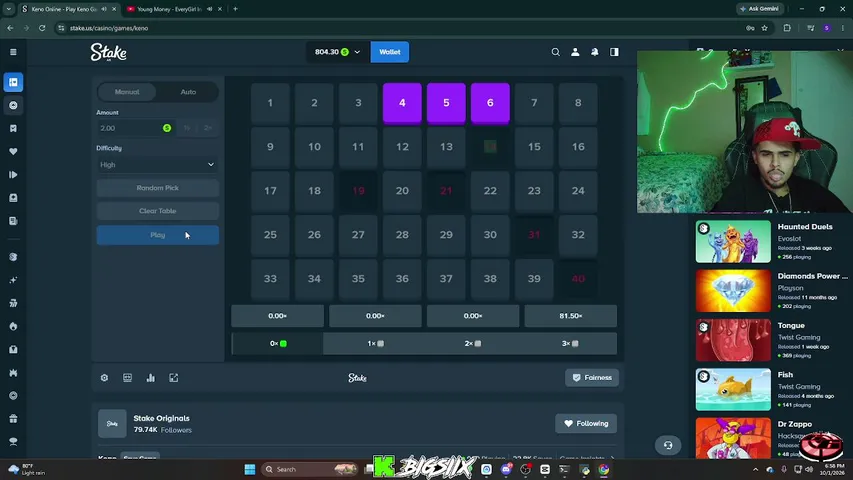 bigsiix playing Slots & Casino - Live Casino Stream