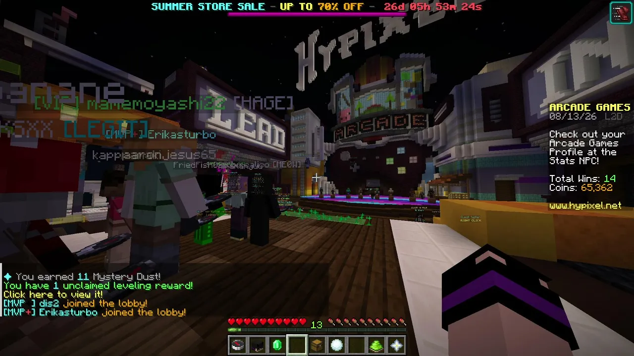 Hypixel Time | Minecraft