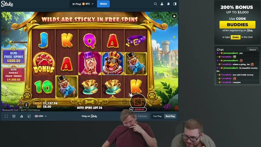buddies playing Slots & Casino - Live Casino Stream