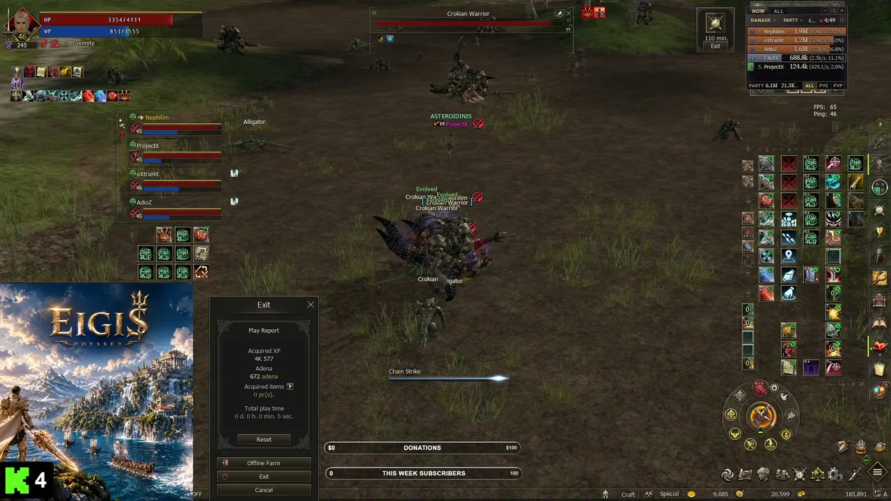 L2eigis Top5GS PALADYN!! LTU/EN/RU. Webcam on in: ????