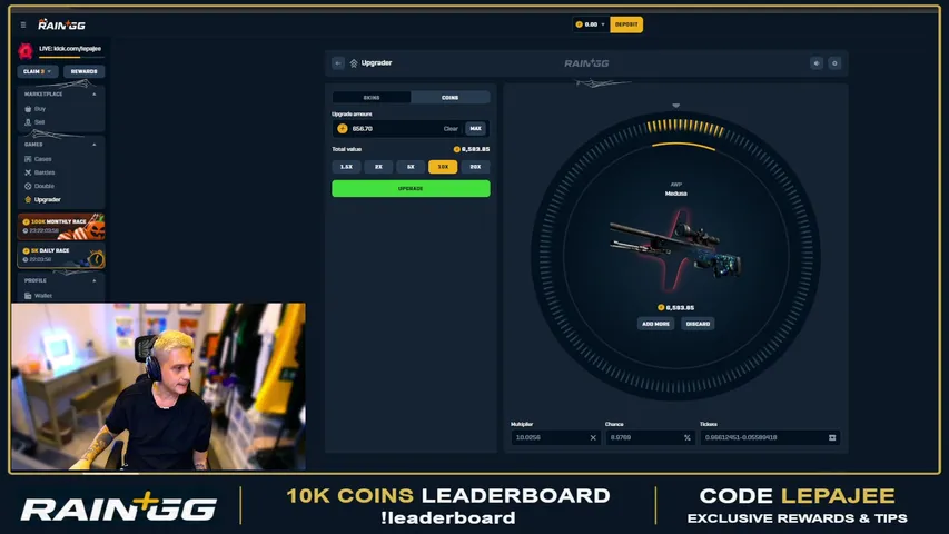 lepajee playing Slots & Casino - Live Casino Stream