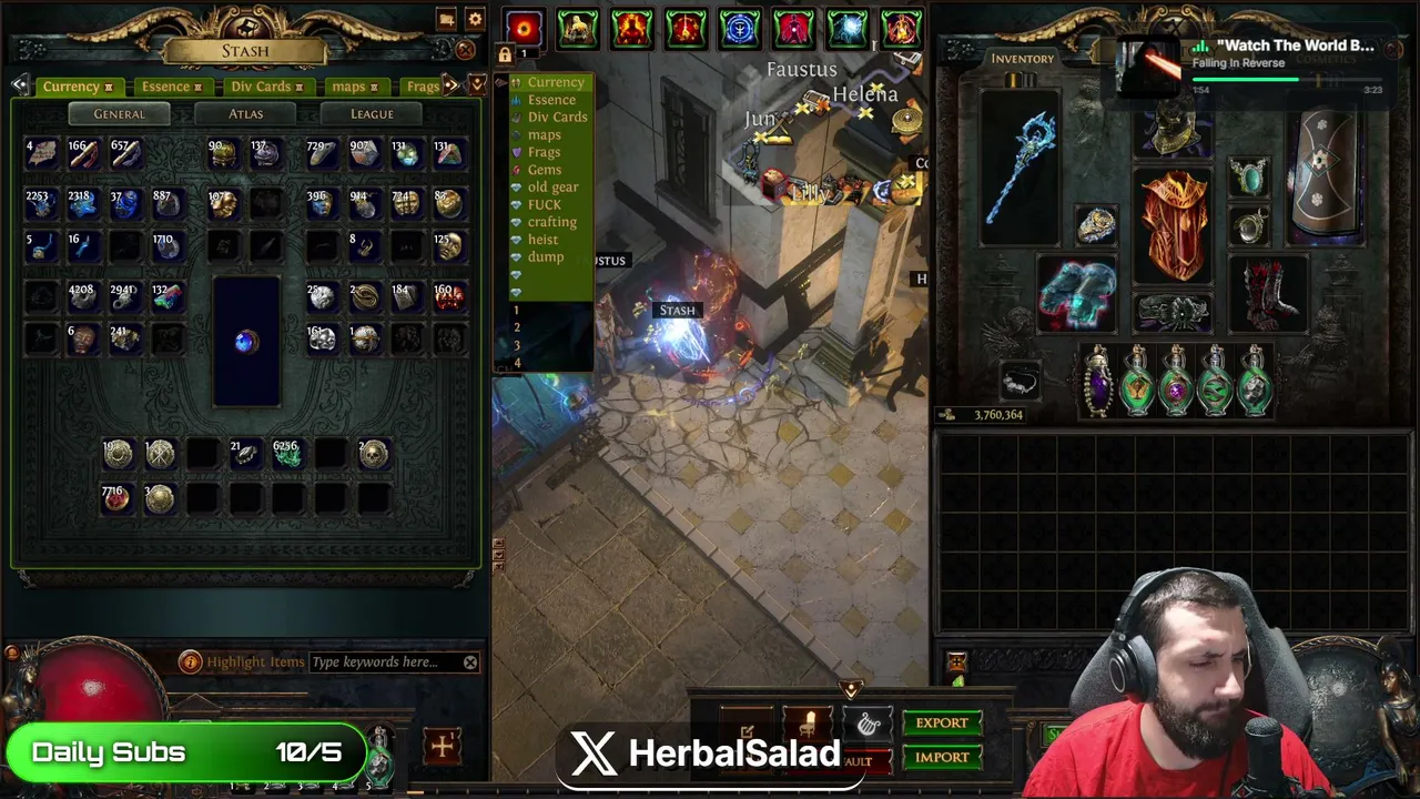HerbalSalad live