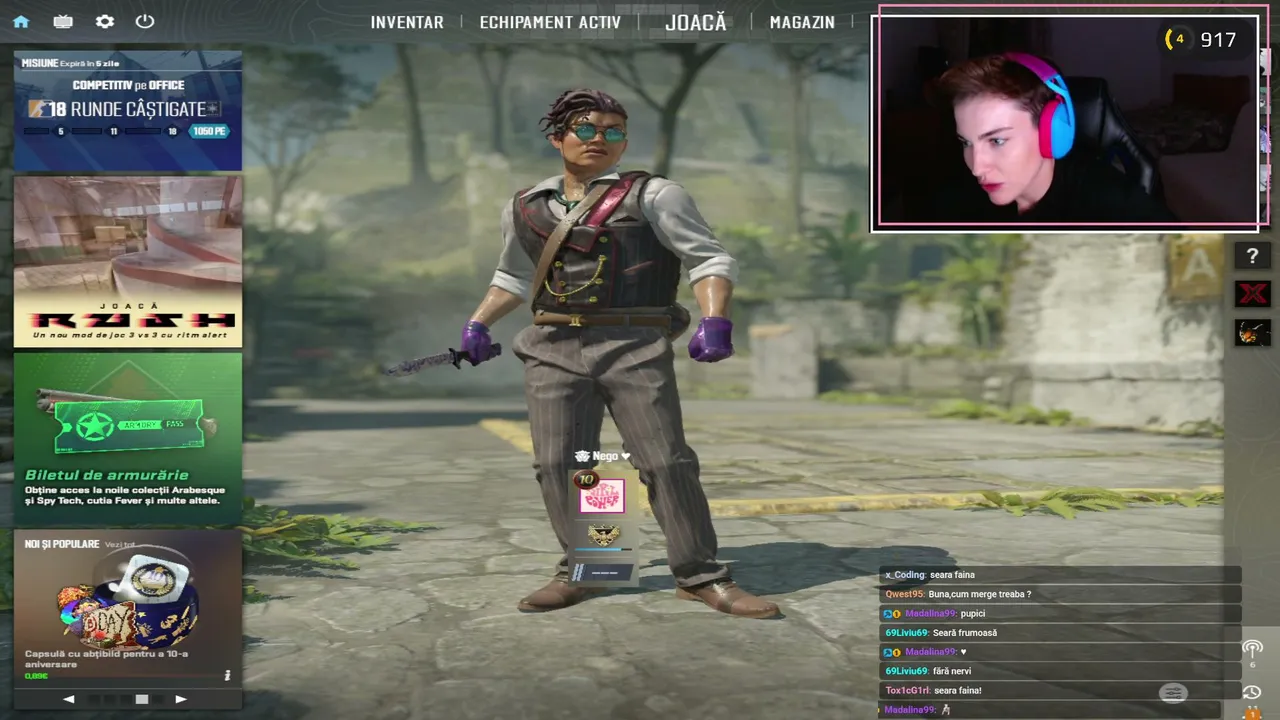AndreeaNego live stream