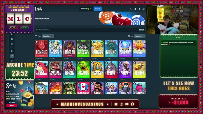 marklovescasinos playing Slots & Casino - Live Casino Stream