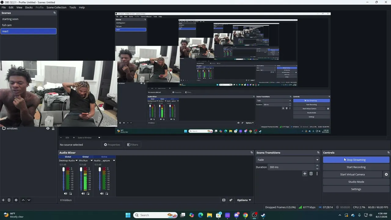 BAU HOUSE AFTERMATH! | DESKTOP WASSAM WIT MY NEEGYS|