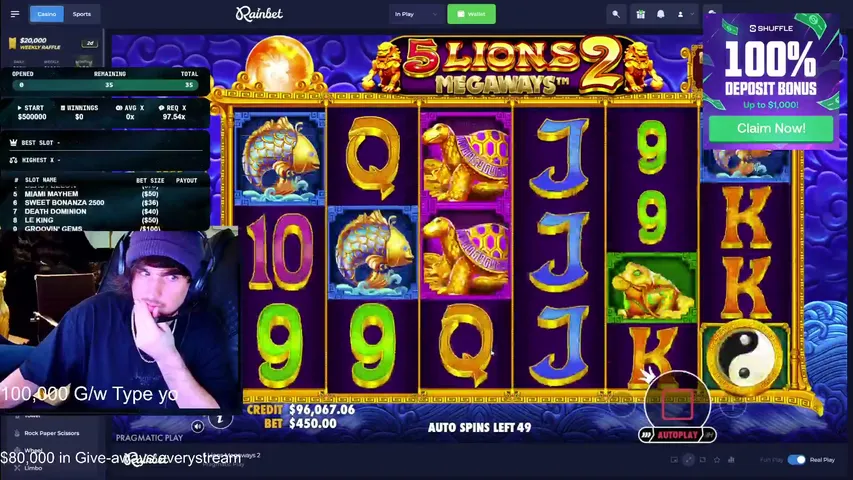 markglow playing Slots & Casino - Live Casino Stream