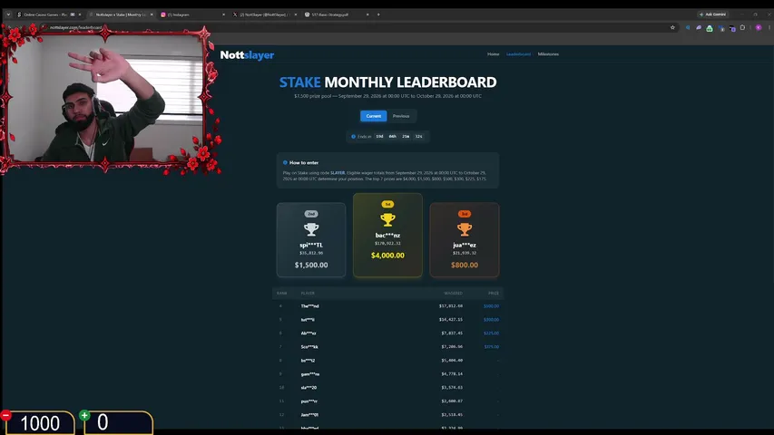 nottslayer playing Slots & Casino - Live Casino Stream