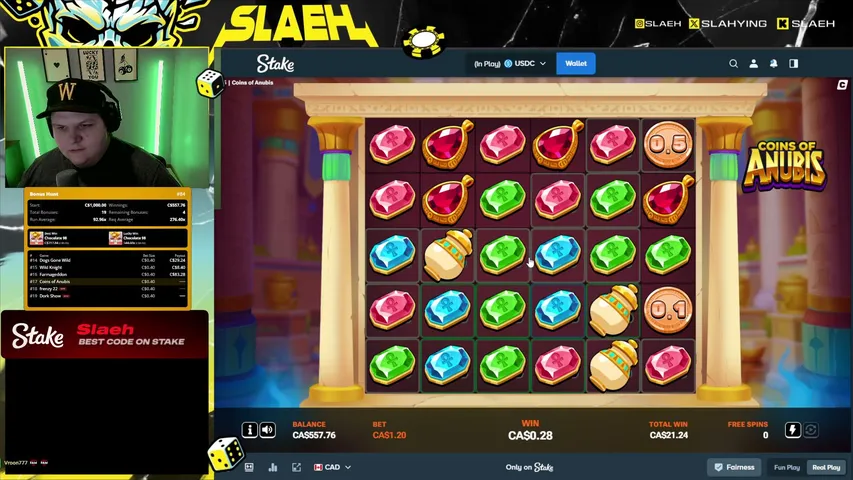 slaeh playing Slots & Casino - Live Casino Stream
