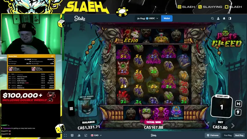 slaeh playing Slots & Casino - Live Casino Stream