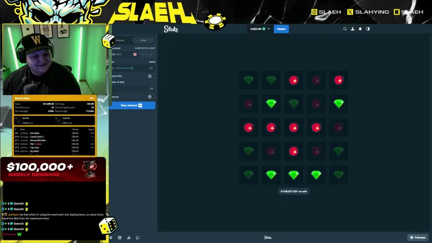 slaeh playing Slots & Casino - Live Casino Stream